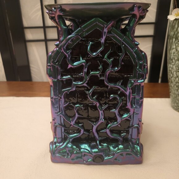 Bath & Body Works x Disney Villains Maleficent Shadow Box Candle Pedestal - NWT - Picture 6 of 8